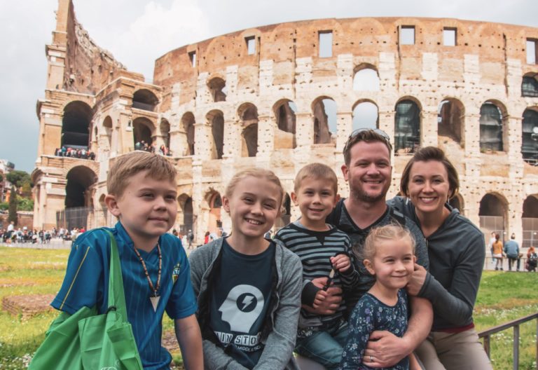 How to visit the Roman Colosseum with kids
