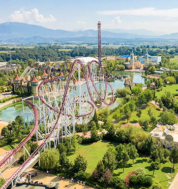 Amusement Park Rainbow Magicland