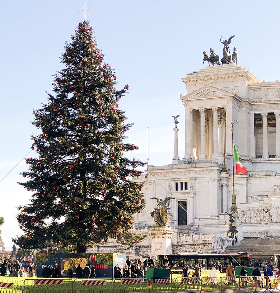Rome Christmas Tree