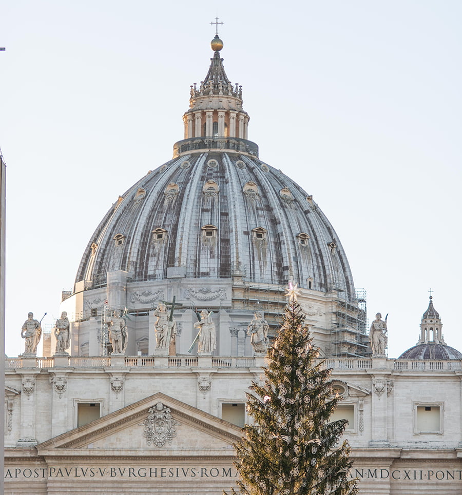 Christmas in rome with kids