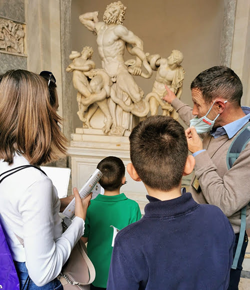 Family tour vatican museum