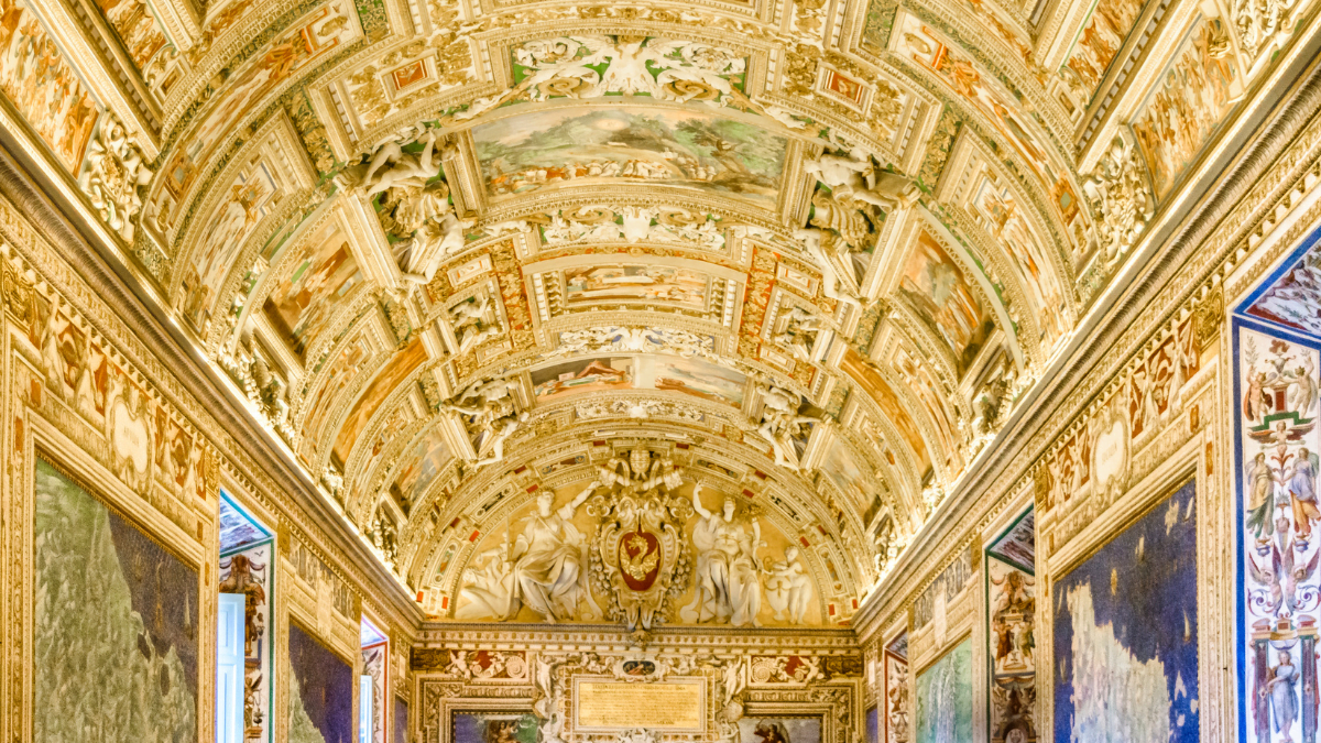 Map room in Vatican Mueseums