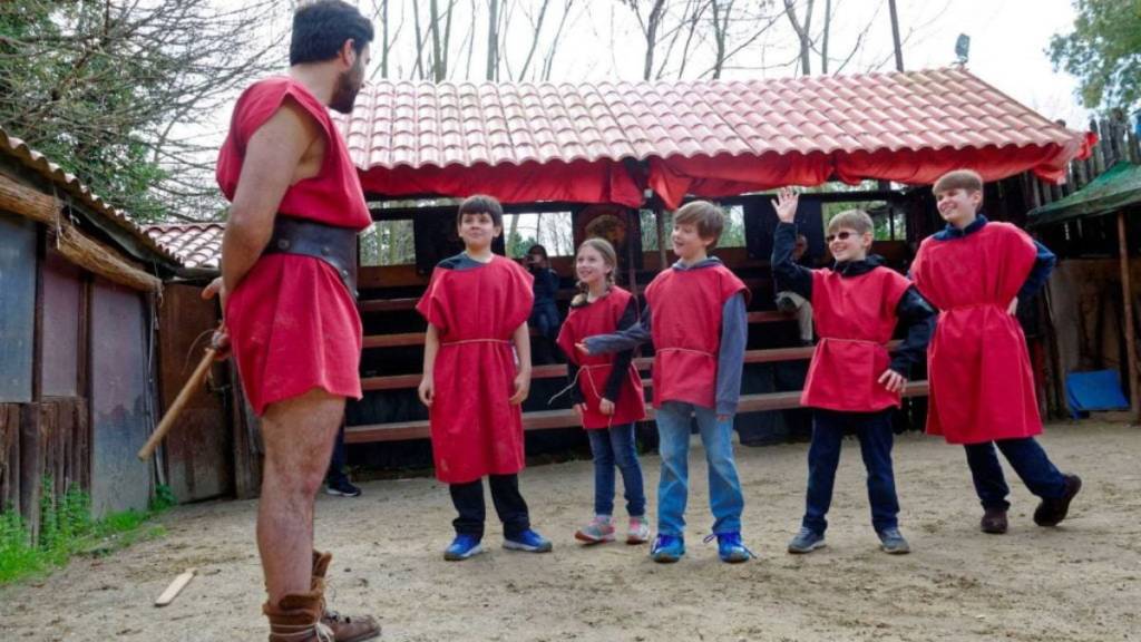 Rome gladiator school